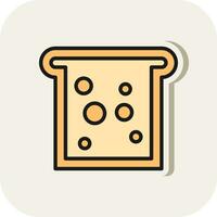 Bread Vector Icon Design