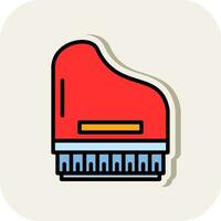 Piano Vector Icon Design