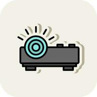 Projector Vector Icon Design