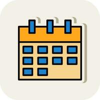 Calendar Vector Icon Design