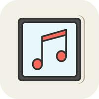 Music ANd Multimedia Vector Icon Design