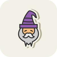 Wizard Vector Icon Design