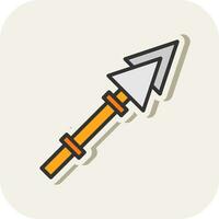 Lance Vector Icon Design