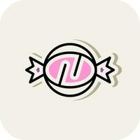 Candy Vector Icon Design