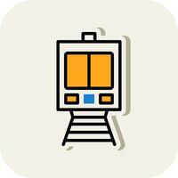 Train Vector Icon Design