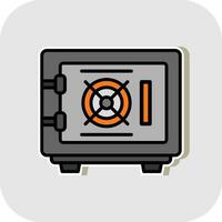 Vault Vector Icon Design