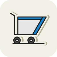 Shopping Cart Vector Icon Design