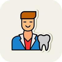 Dentist Vector Icon Design