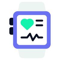 Health Monitoring Devices Icon vector