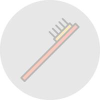 Toothbrush Vector Icon Design