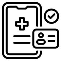 Medical App Icon vector