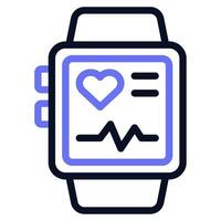 Health Monitoring Devices Icon vector