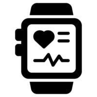 Health Monitoring Devices Icon vector