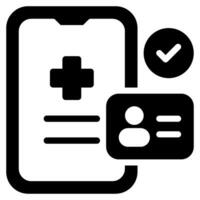 Medical App Icon vector