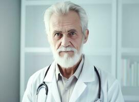 Senior male doctor photo