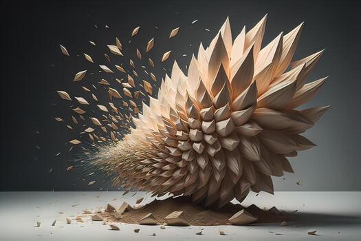 abstract background with colors, creative Design. ai generated photo