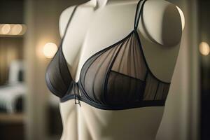 Sensual lingerie on a mannequin. ai generative photo