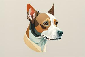 Cute and Adorable Vector illustration in flat style on solid color background. ai generative photo