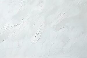 Dirty and weathered white concrete wall background texture. ai generated photo