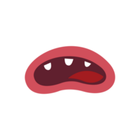 illustration of mouth png