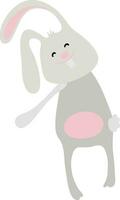 Cartoon character of a bunny. vector