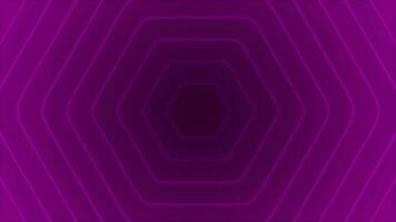 pink color hexagon shape repeating pattern simple background video