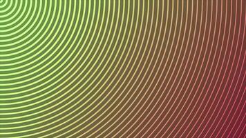 Red and green gradient background with moving repeating lines video