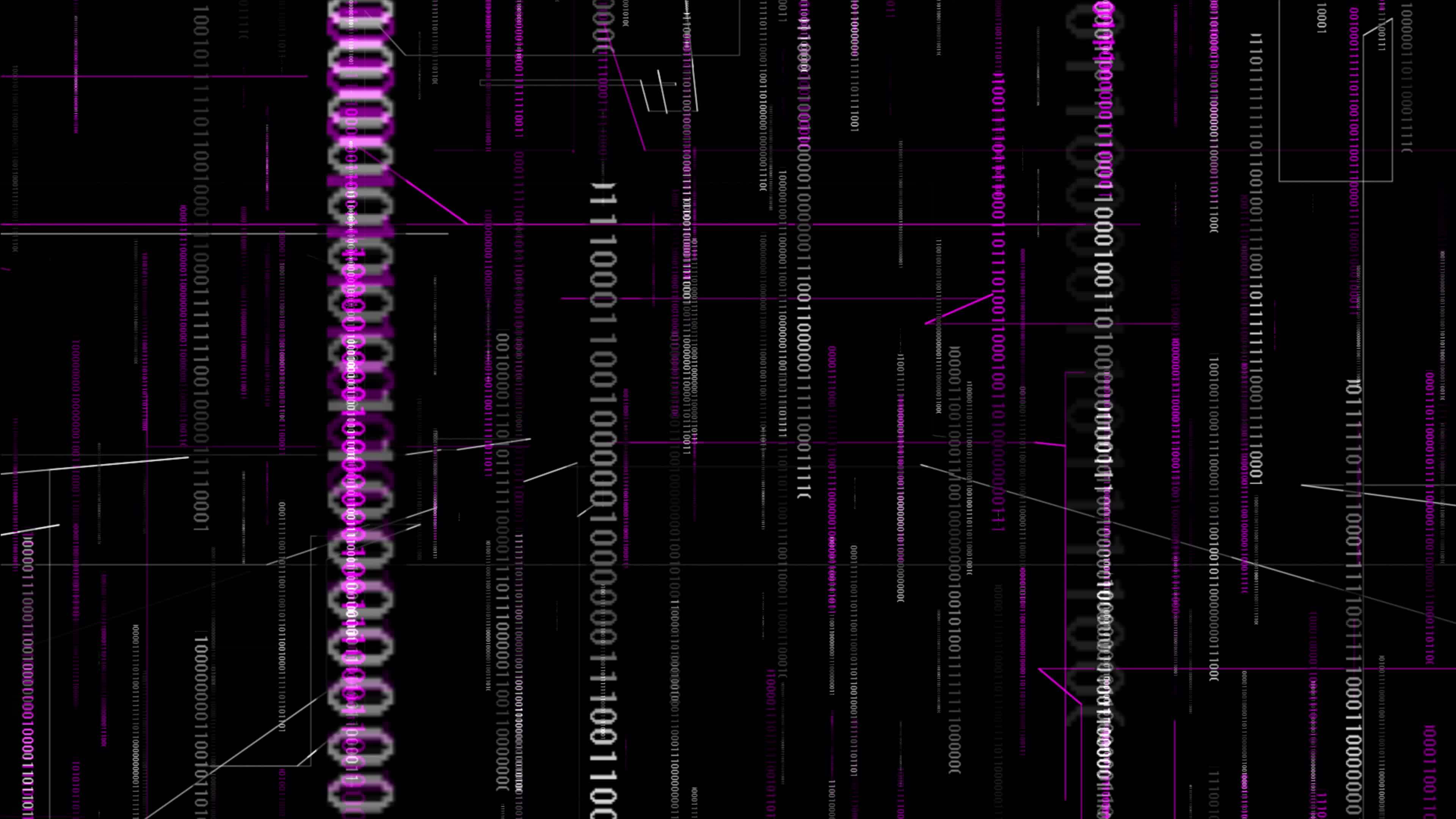 Pink color digital matrix background with and binary codes 27681866 ...