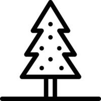 christmas tree icon for download vector