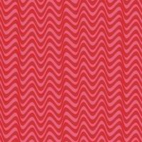 Red and pink waves abstract background. vector