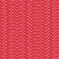 Red and pink waves abstract background. vector