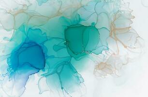 Colorful alcohol ink abstract background photo