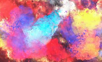 Colorful alcohol ink abstract background photo