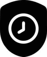 Clock icon symbol design image. Illustration of the alarm watch time isolated vector image. EPS 10