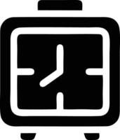 Clock icon symbol design image. Illustration of the alarm watch time isolated vector image. EPS 10