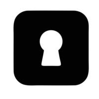 Lock security icon symbol vector image. Illustration of the key secure access system vector design. EPS 10