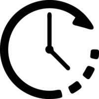 Clock icon symbol design image. Illustration of the alarm watch time isolated vector image. EPS 10