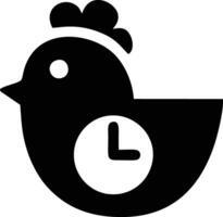 Clock icon symbol design image. Illustration of the alarm watch time isolated vector image. EPS 10