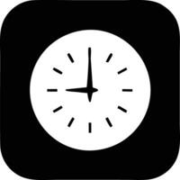 Clock icon symbol design image. Illustration of the alarm watch time isolated vector image. EPS 10