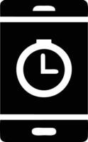 Clock icon symbol design image. Illustration of the alarm watch time isolated vector image. EPS 10