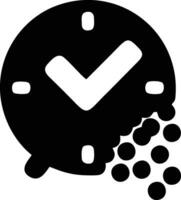 Clock icon symbol design image. Illustration of the alarm watch time isolated vector image. EPS 10