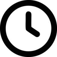 Clock icon symbol design image. Illustration of the alarm watch time isolated vector image. EPS 10