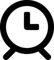 Clock icon symbol design image. Illustration of the alarm watch time isolated vector image. EPS 10