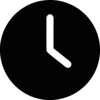 Clock icon symbol design image. Illustration of the alarm watch time isolated vector image. EPS 10