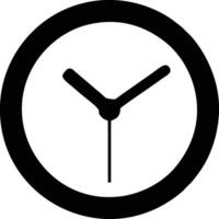 Clock icon symbol design image. Illustration of the alarm watch time isolated vector image. EPS 10