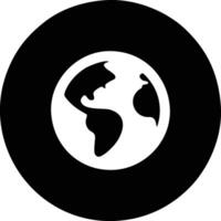 Globe planet earth icon symbol vector image