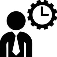 Clock icon symbol design image. Illustration of the alarm watch time isolated vector image. EPS 10