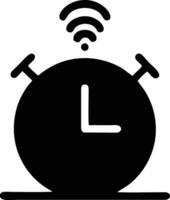 Clock icon symbol design image. Illustration of the alarm watch time isolated vector image. EPS 10