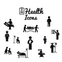 Free vector health people icons