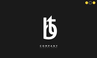 BT Alphabet letters Initials Monogram logo TB, B and T vector